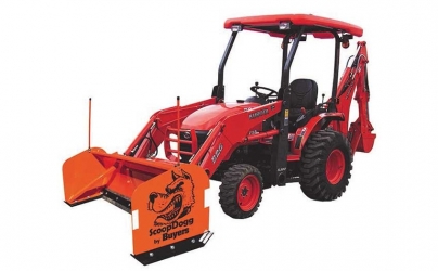 Western Hydraulic Ltd | Compact tractor snow pusher